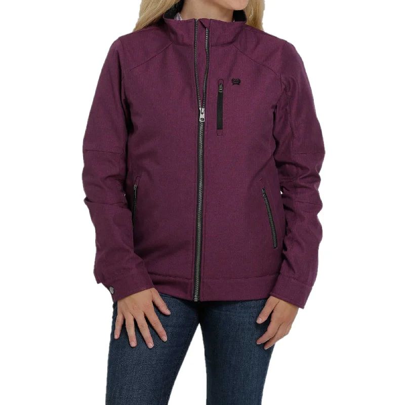 Cinch Ladies Carry Concealed Textured Bonded Purple Jacket MAJ9839001