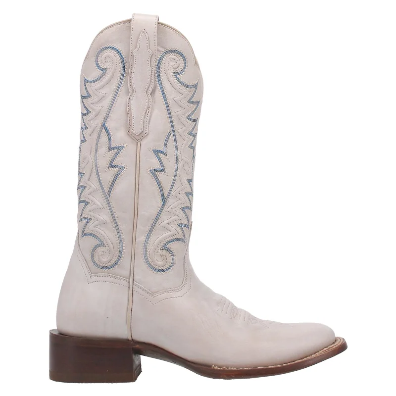 Dan Post® Ladies Sugar White Square Toe Boots DP4999