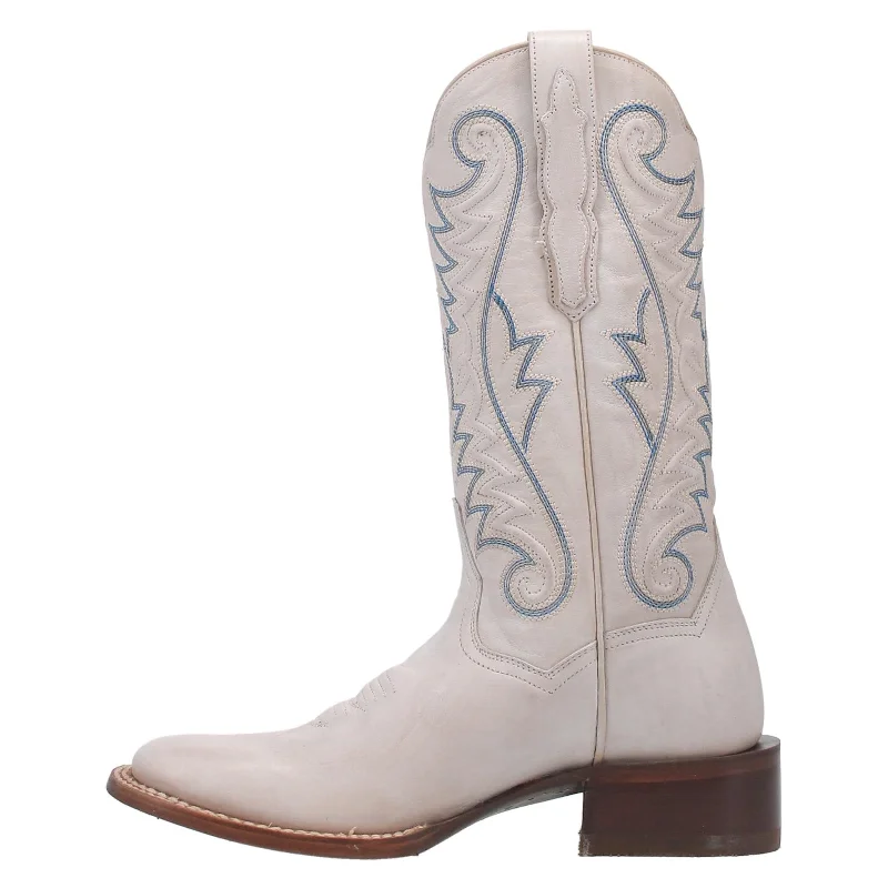 Dan Post® Ladies Sugar White Square Toe Boots DP4999