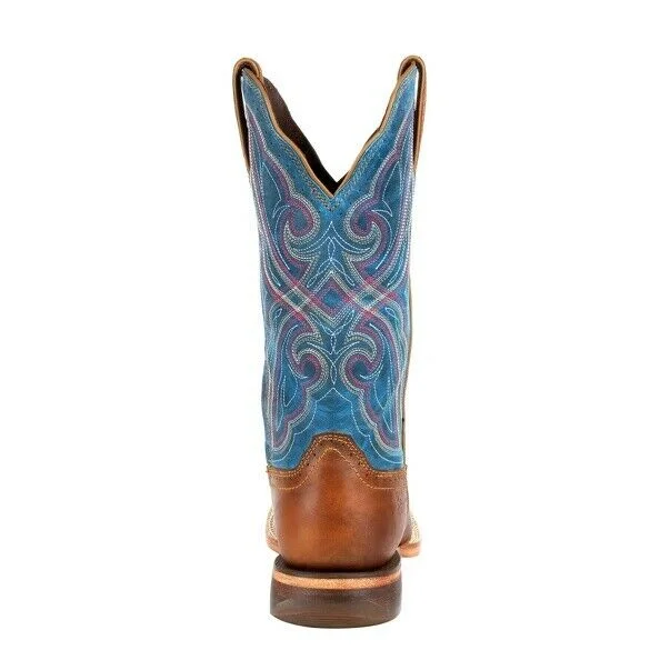 Durango® Ladies Arena Pro™ Brown Caribbean Blue Western Boots DRD0381