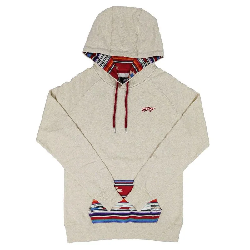 Hooey Ladies Laramie Cream & Aztec Sweatshirt Hoodie HH1168CR