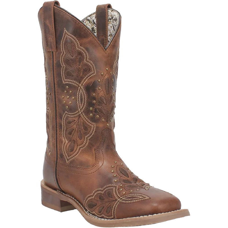 Laredo® Ladies Dionne Embroidered Brown Western Boots 5972