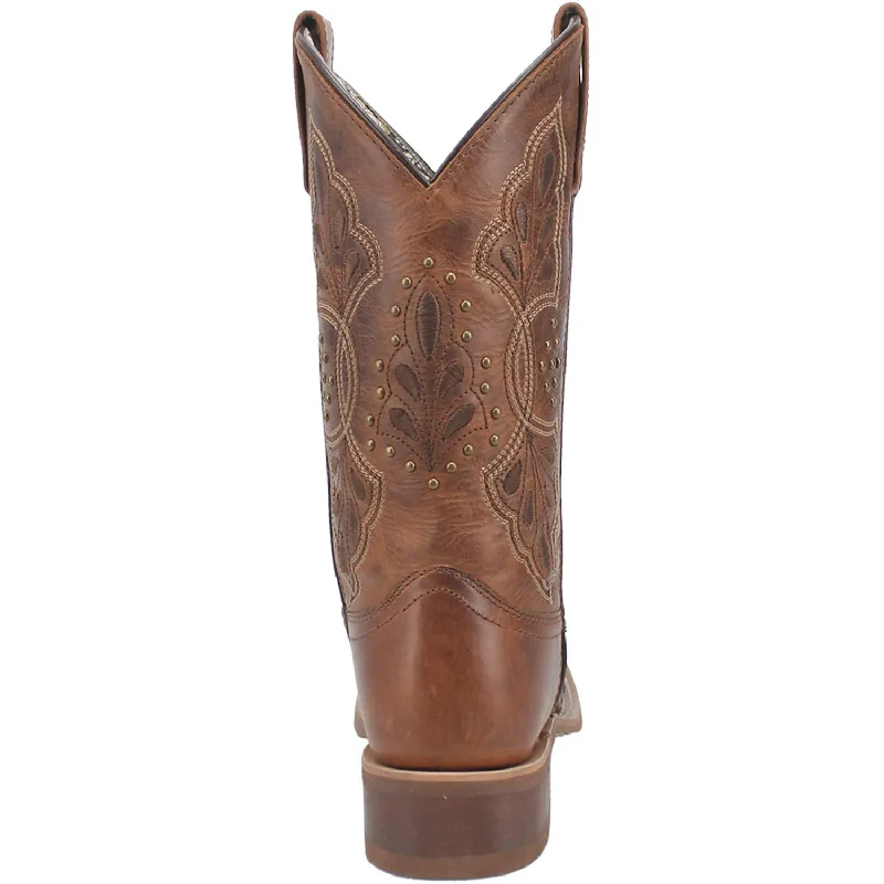 Laredo® Ladies Dionne Embroidered Brown Western Boots 5972