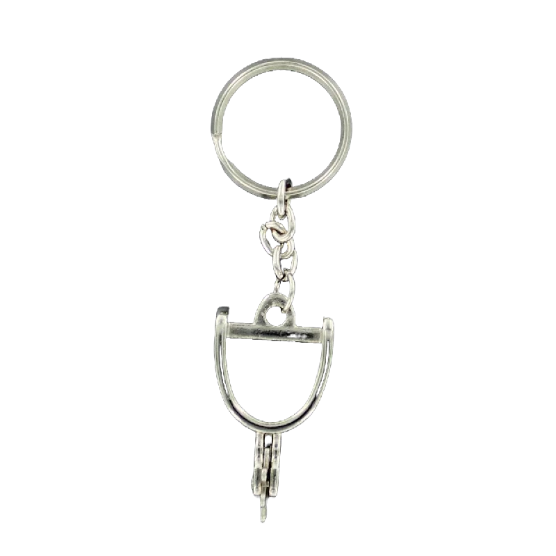 M&F Western Spur Silver Key Chain 2300136