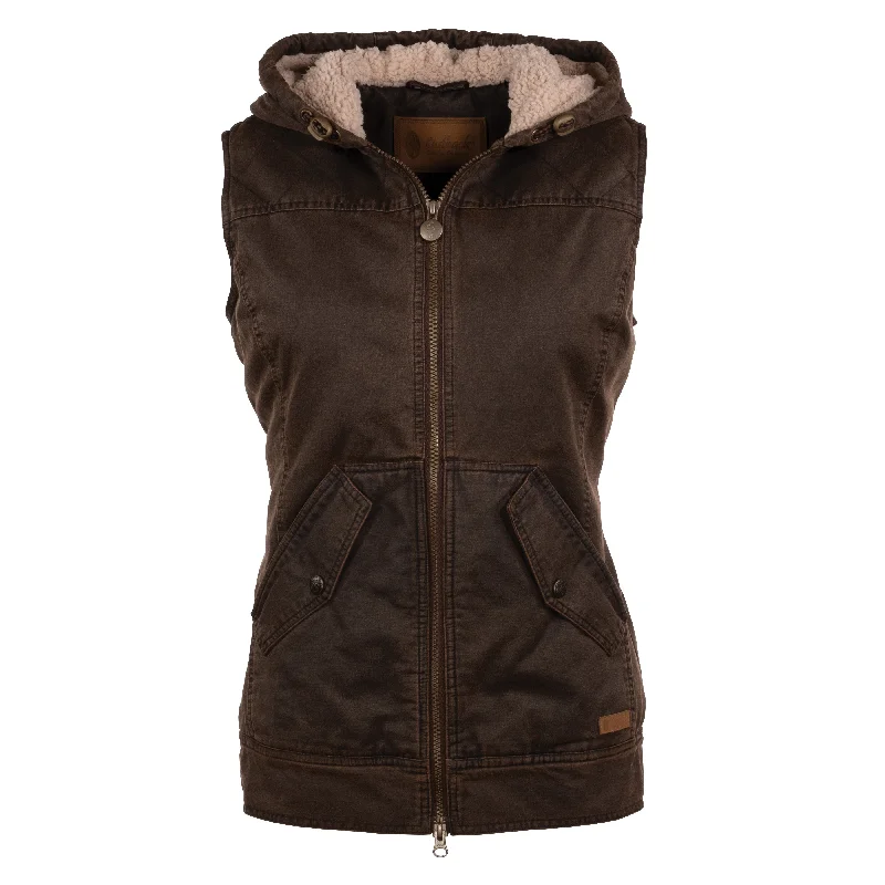 Outback Trading Company® Ladies Heidi Brown Vest 29678-BRN