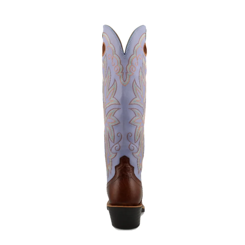 Twisted X Ladies Buckaroo Mocha & Perrywinkle Tall Boots WBK0018