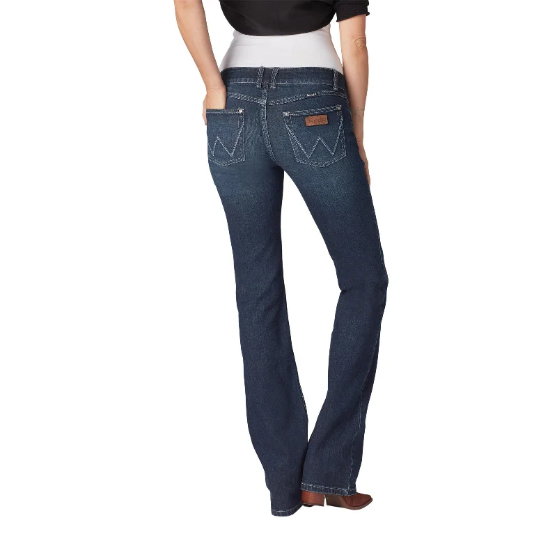 Wrangler® Ladies Alexis Retro Mae Mid Rise Bootcut Jeans 112321491