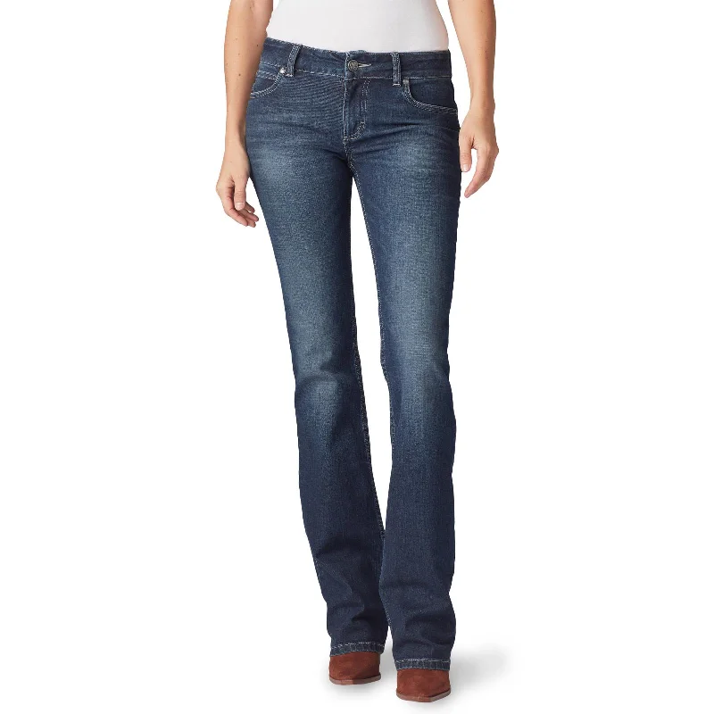 Wrangler® Ladies Alexis Retro Mae Mid Rise Bootcut Jeans 112321491