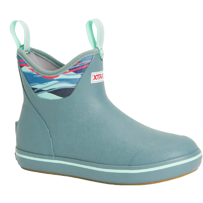 XTRATUF Ladies Trooper Blue & Beach Glass 6