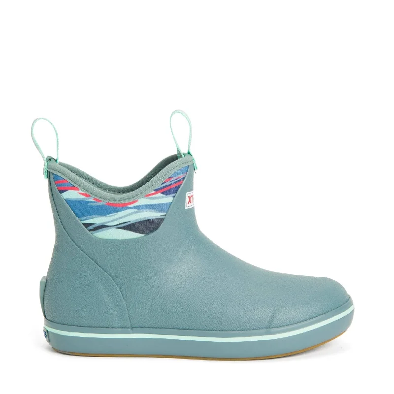 XTRATUF Ladies Trooper Blue & Beach Glass 6