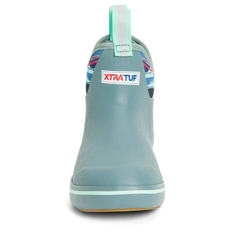 XTRATUF Ladies Trooper Blue & Beach Glass 6