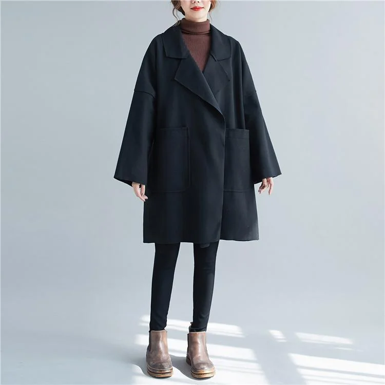 Ana Bade Women's Mid-length Korean Style Coat