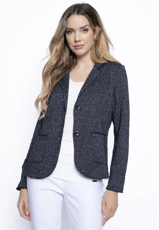 Blazer With Patch Pockets