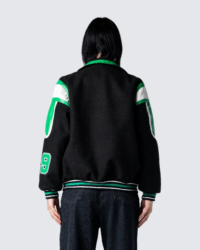 Bobby Black Varsity Jacket