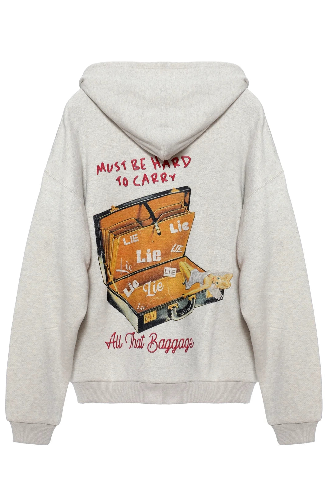 Boys Lie All That Baggage Harley Hoodie