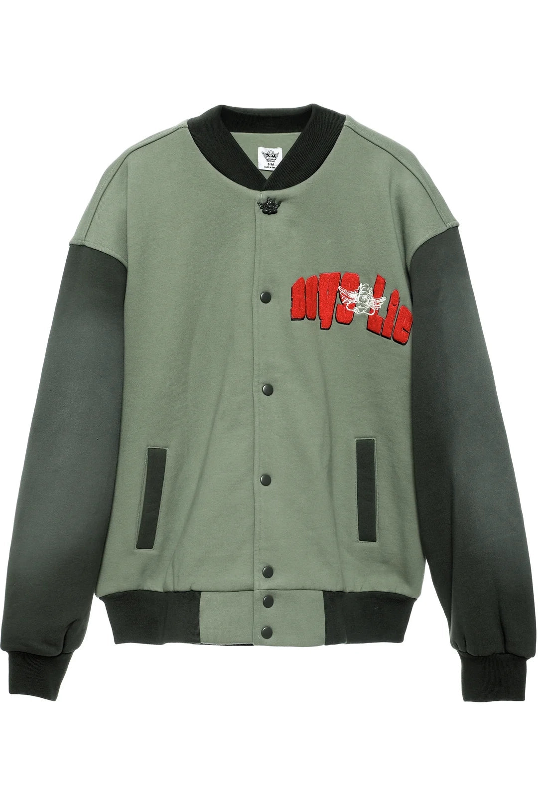 Boys Lie B Shock Varsity Jacket