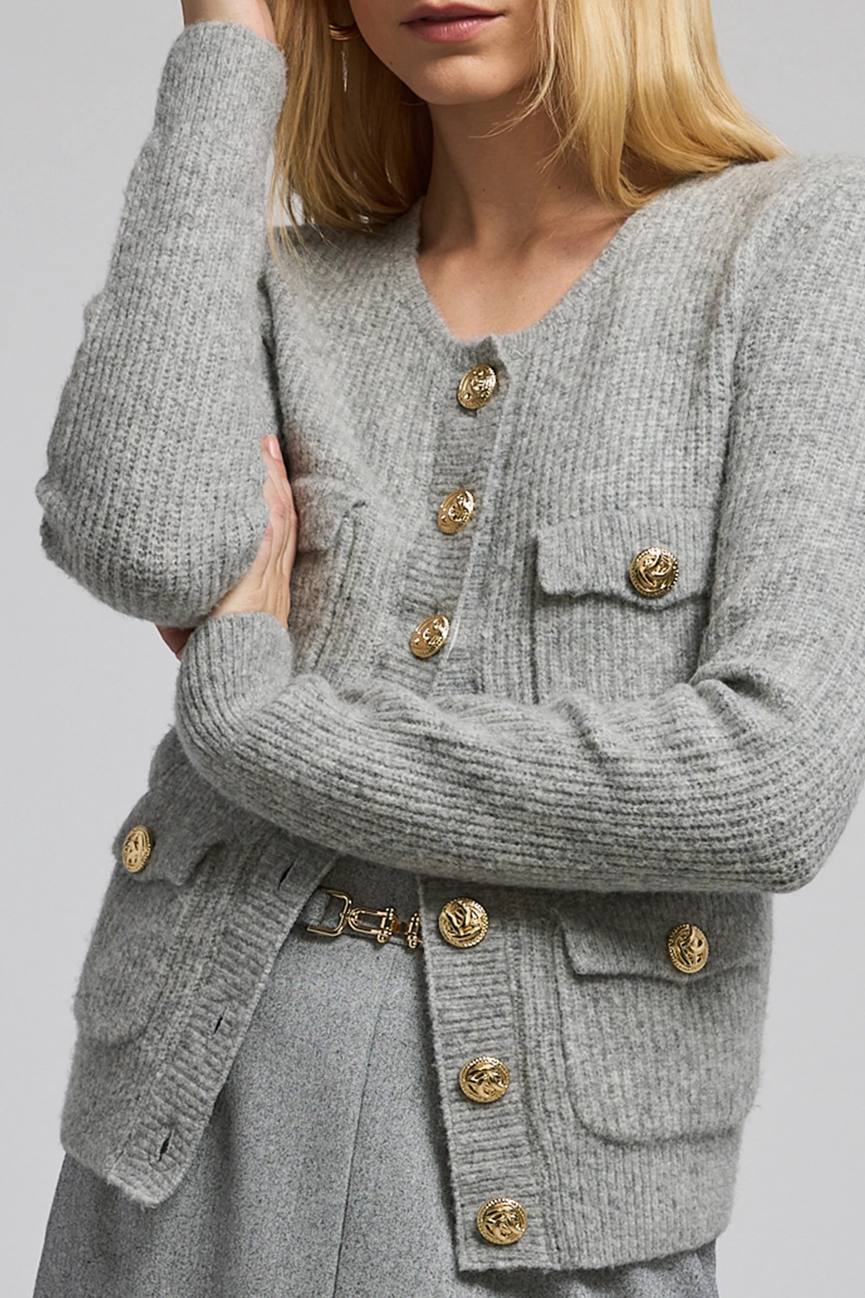 Generation Love Ellison Rib Cardigan