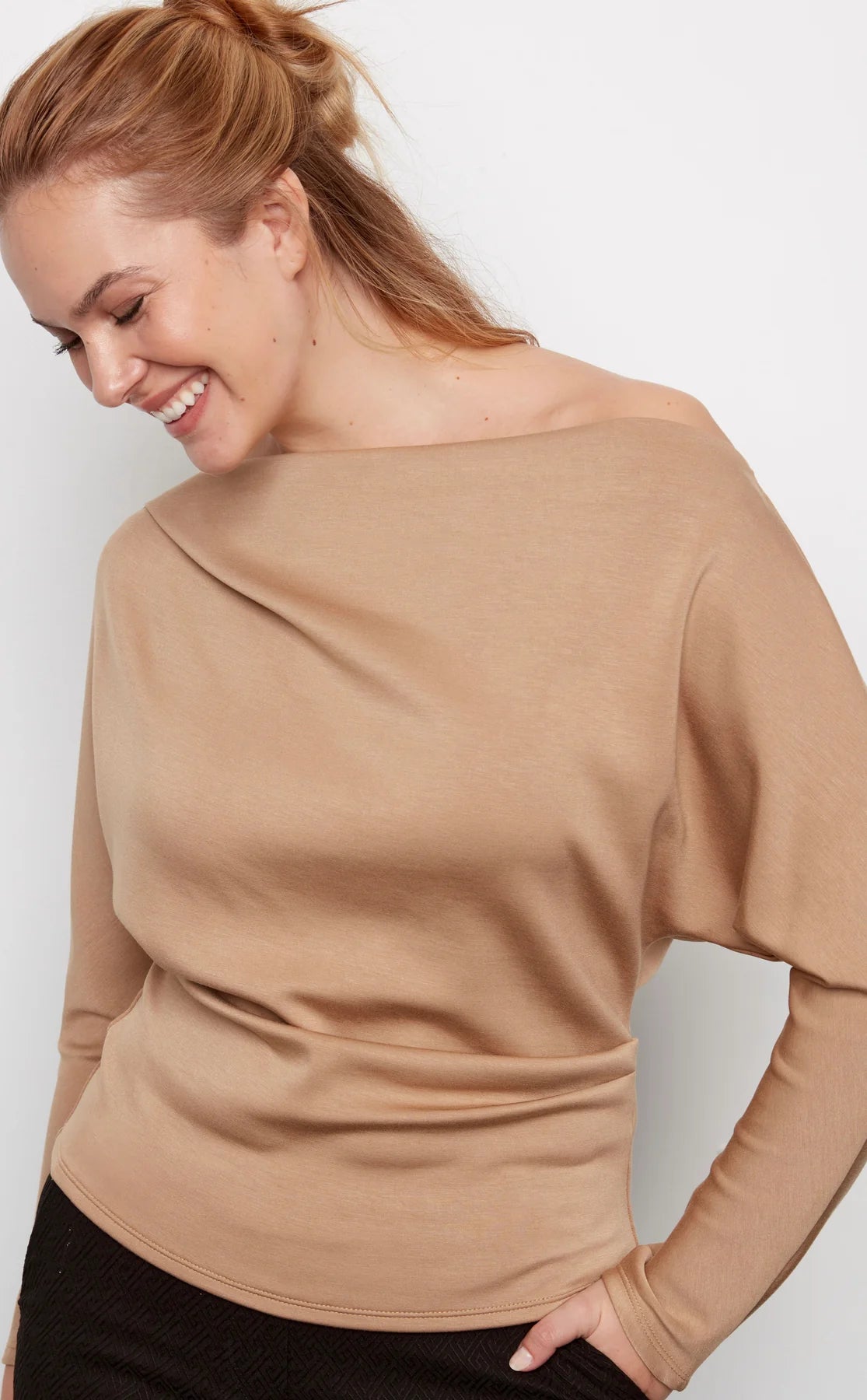 ILTM Demi Cowlneck Top