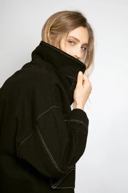 Black Oversized Jacket