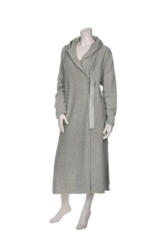 Long Coat - Fluffy Grey