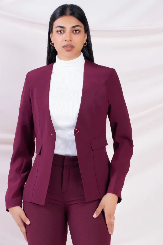 Maroon Blazer