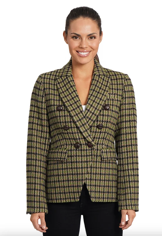 Pattern Blazer - Green