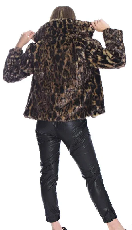 Leopard Fur Jacket