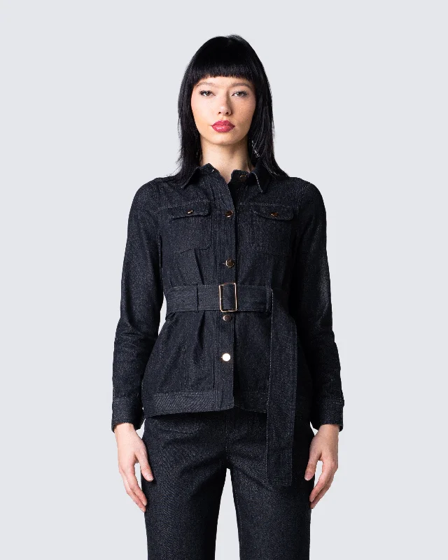 Robin Black Jean Jacket