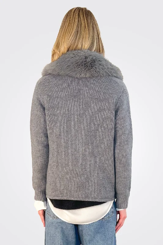 Sweater Jacket - Grey