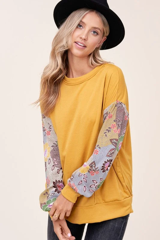 Long Sleeve Floral Top *Online Only*