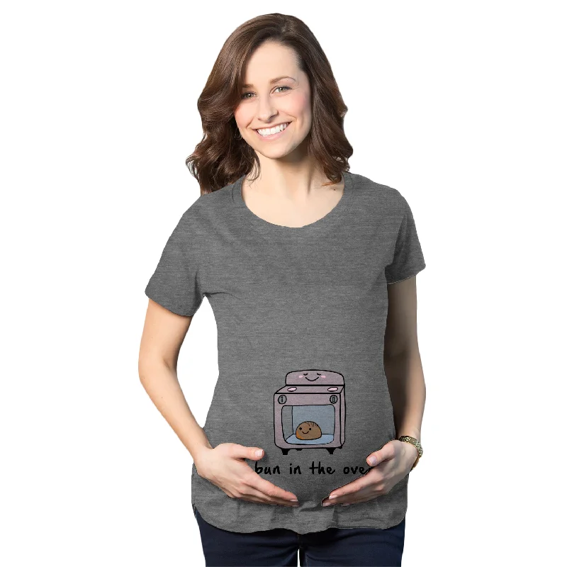 Bun In The Oven Maternity T Shirt