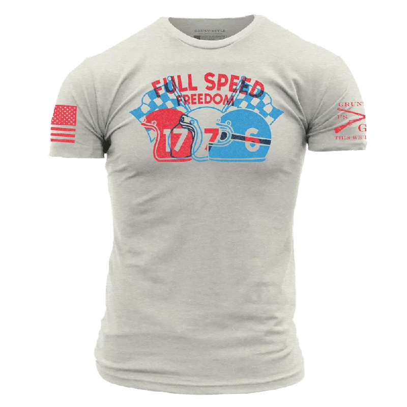 Full Speed Freedom T-Shirt - Sand