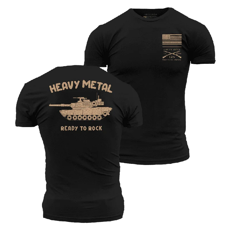 Heavy Metal T-Shirt - Black