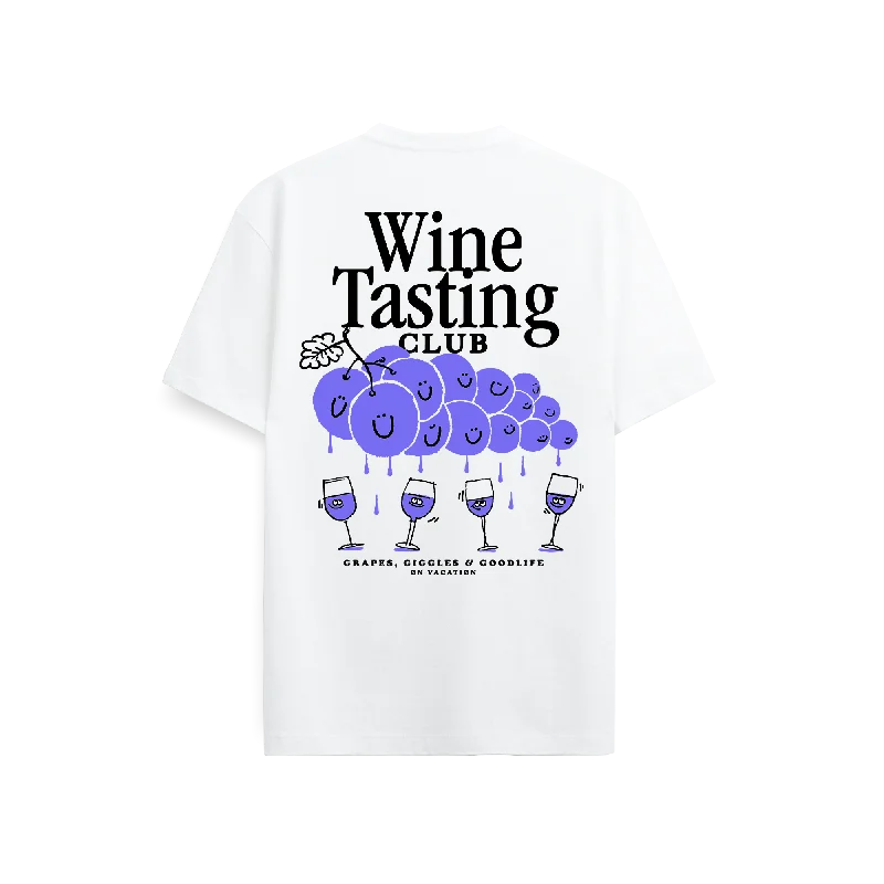 Wine Tasting T-Shirt - White