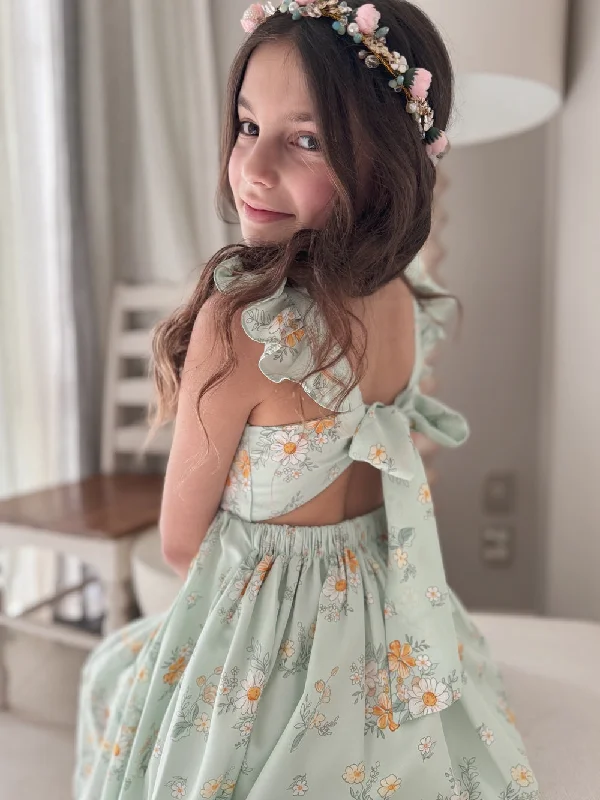 Katie Girls Floral Dress