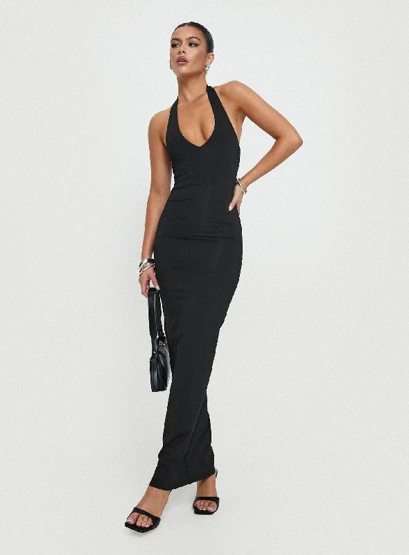 Spicy Maxi Dress Black Petite